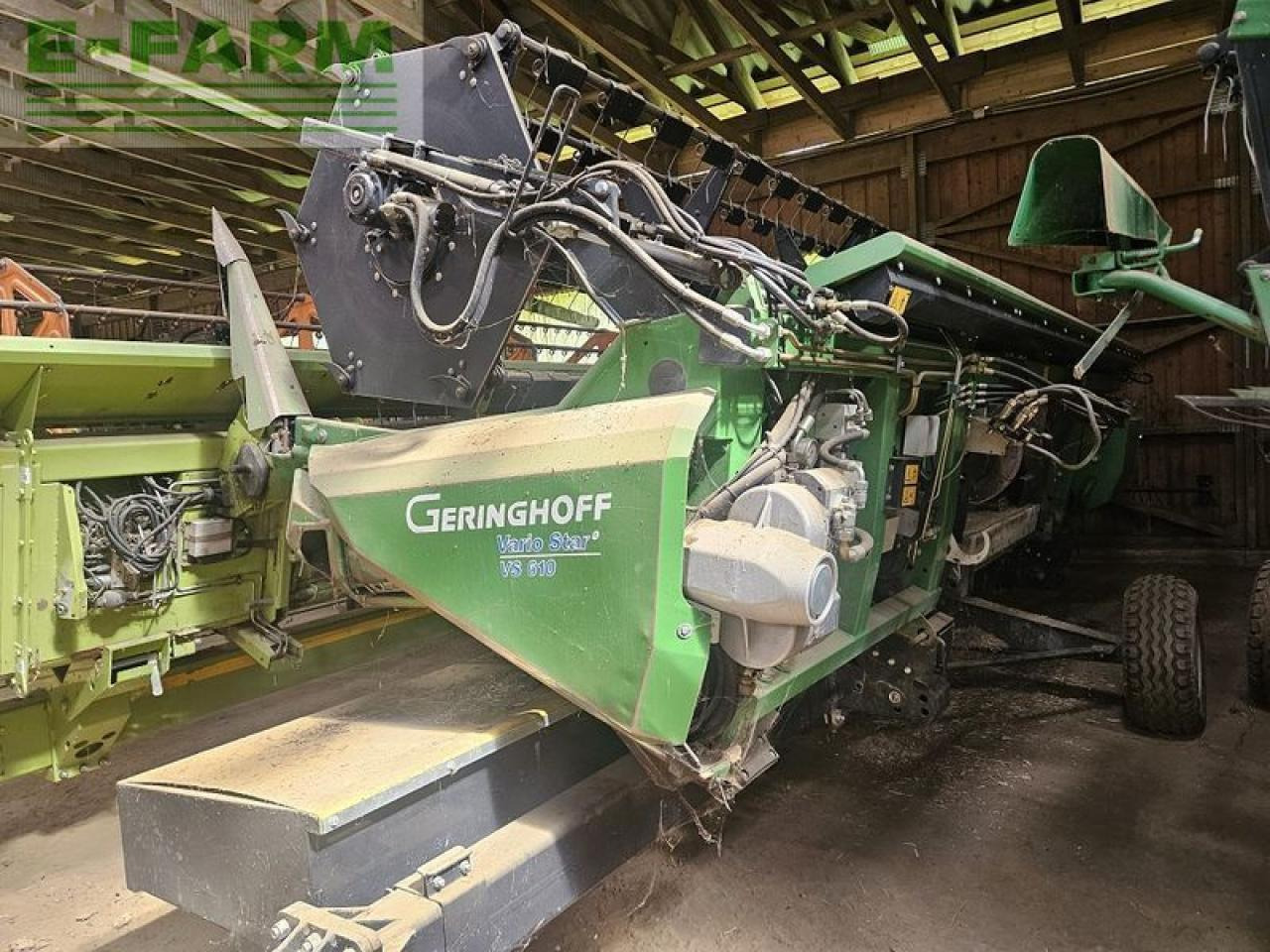 Geringhoff variostar 610 + rapetrenner + transportwagen - Barra di taglio per grano: foto 1 Geringhoff variostar 610 + rapetrenner + transportwagen - Barra di taglio per grano: foto 1