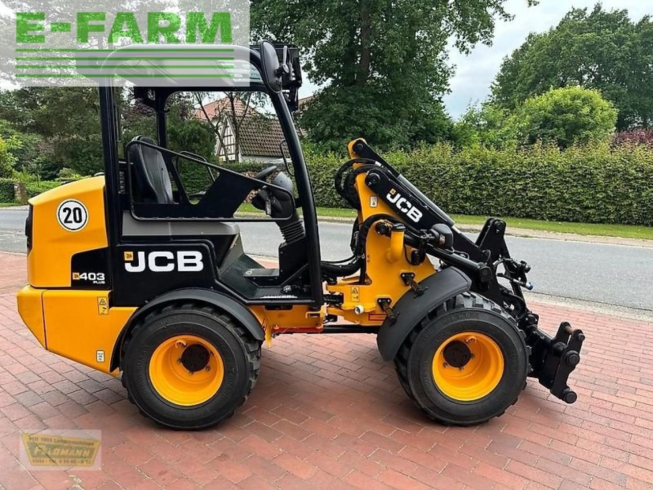 JCB 403 plus agri großer motor, zentralschmierung - Pala gommata: foto 3 JCB 403 plus agri großer motor, zentralschmierung - Pala gommata: foto 3