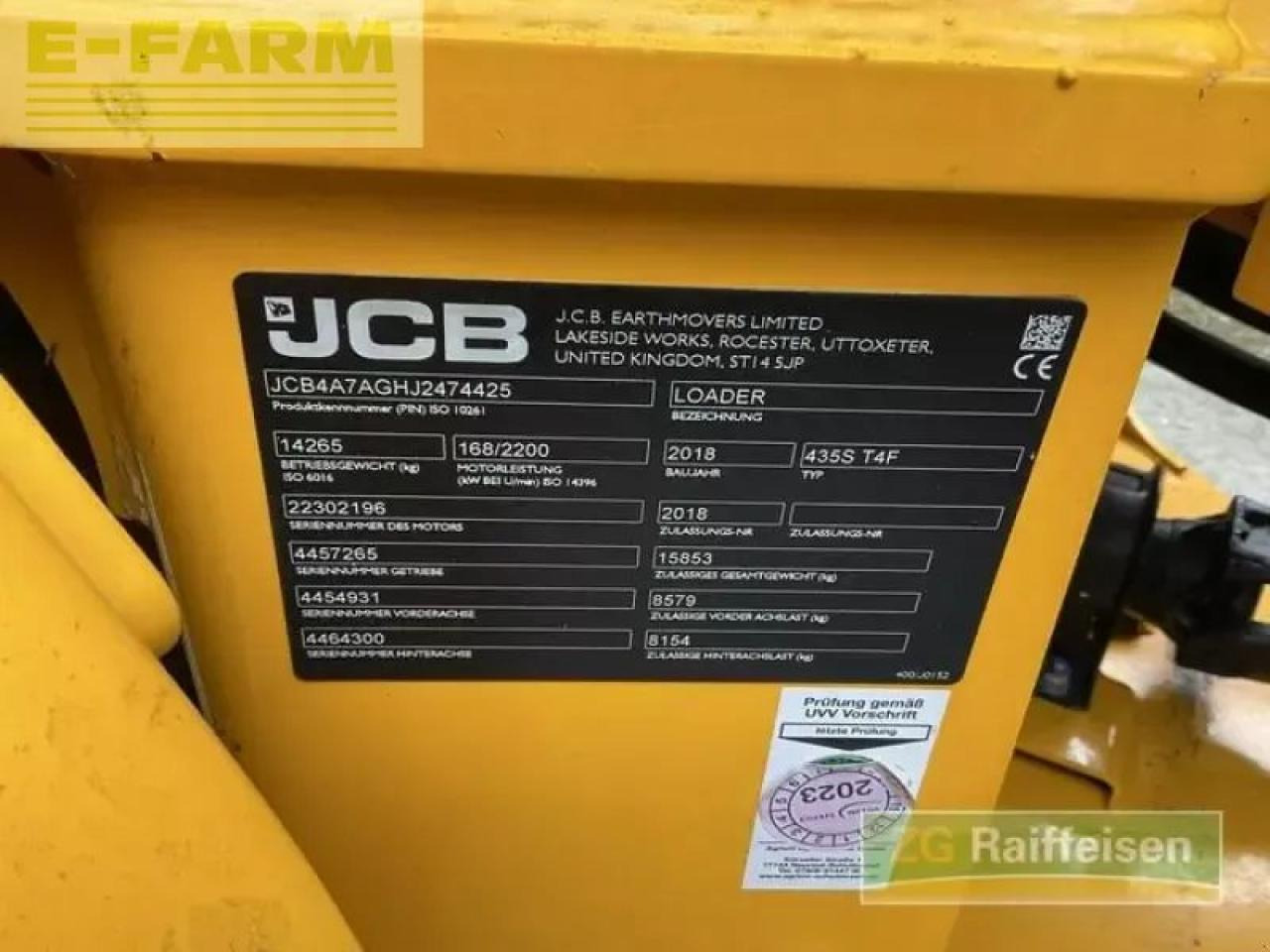 JCB 435 s highlift - Miniescavatore: foto 5 JCB 435 s highlift - Miniescavatore: foto 5