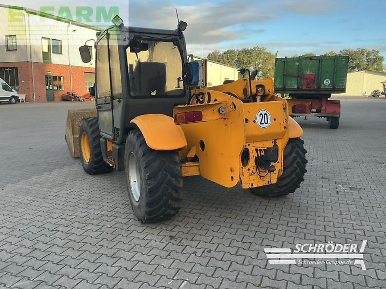 Sollevatore telescopico JCB slp 530-70 + palettengabel & schaufel: foto 6