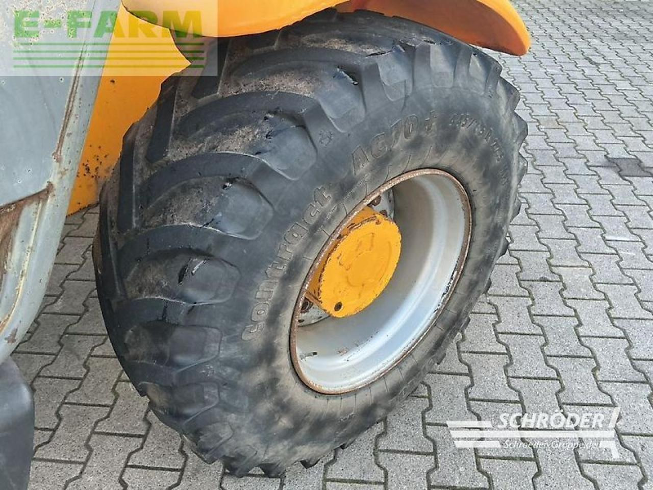 Sollevatore telescopico JCB slp 530-70 + palettengabel & schaufel: foto 10