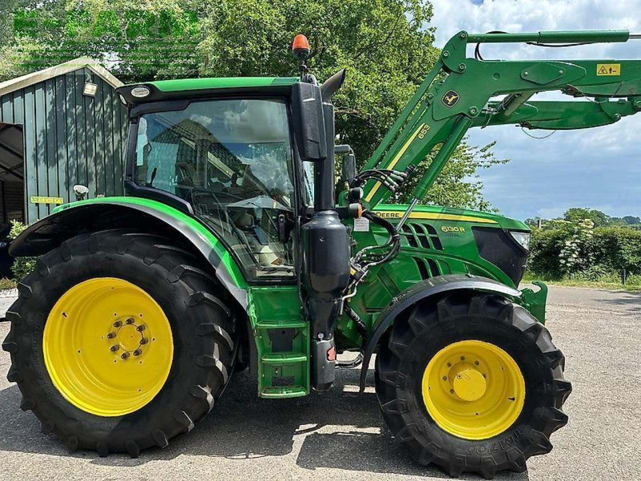Trattore John Deere 6130r ap+frontlader at-ready+lucht: foto 8