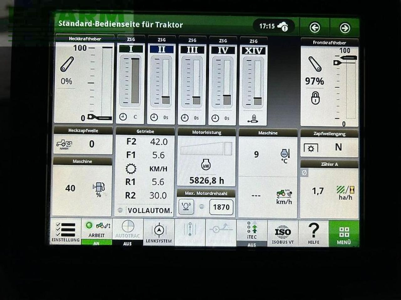 John Deere 6155r ap40 - Trattore: foto 5 John Deere 6155r ap40 - Trattore: foto 5