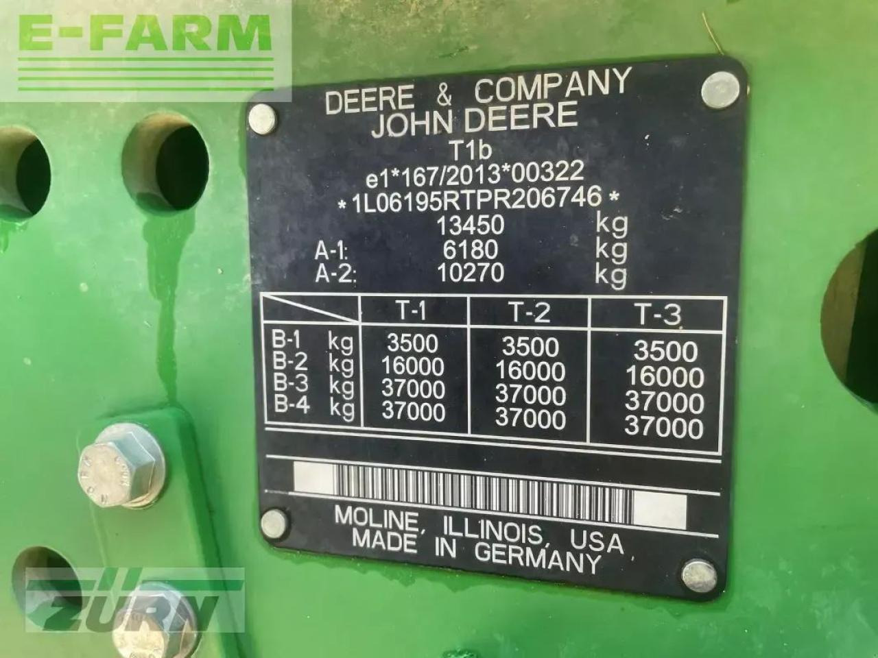 John Deere 6r195 / 6r 195 - Trattore: foto 5 John Deere 6r195 / 6r 195 - Trattore: foto 5