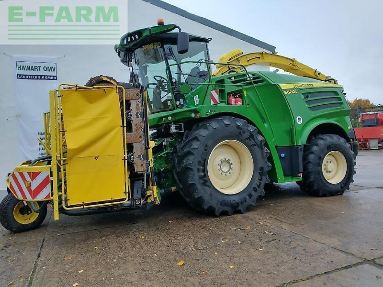 John Deere 8600 - Trincia: foto 1 John Deere 8600 - Trincia: foto 1