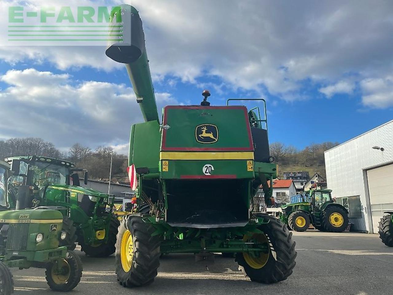 John Deere c670 cts hillmaster - Mietitrebbia: foto 4 John Deere c670 cts hillmaster - Mietitrebbia: foto 4