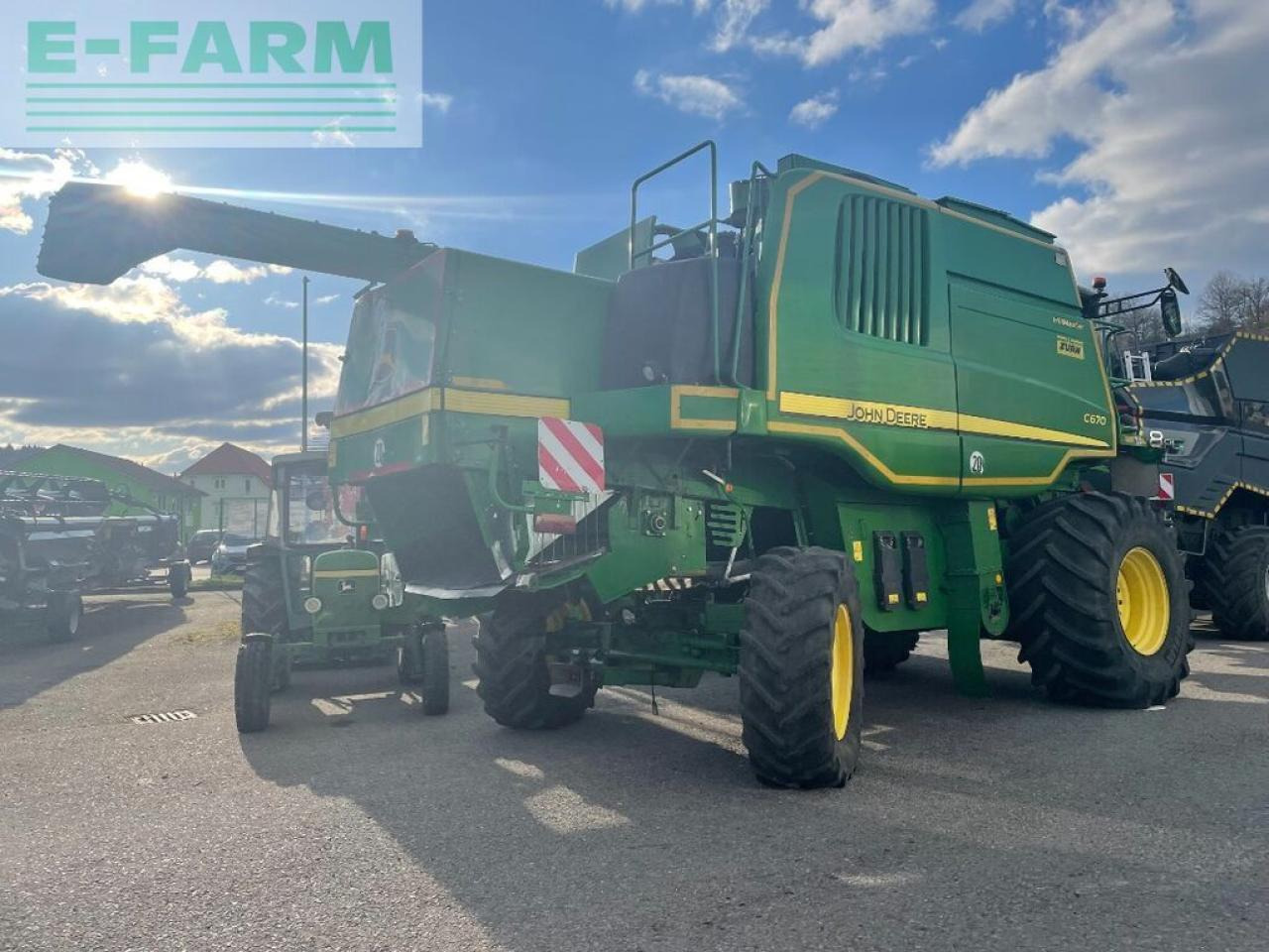 John Deere c670 cts hillmaster - Mietitrebbia: foto 3 John Deere c670 cts hillmaster - Mietitrebbia: foto 3