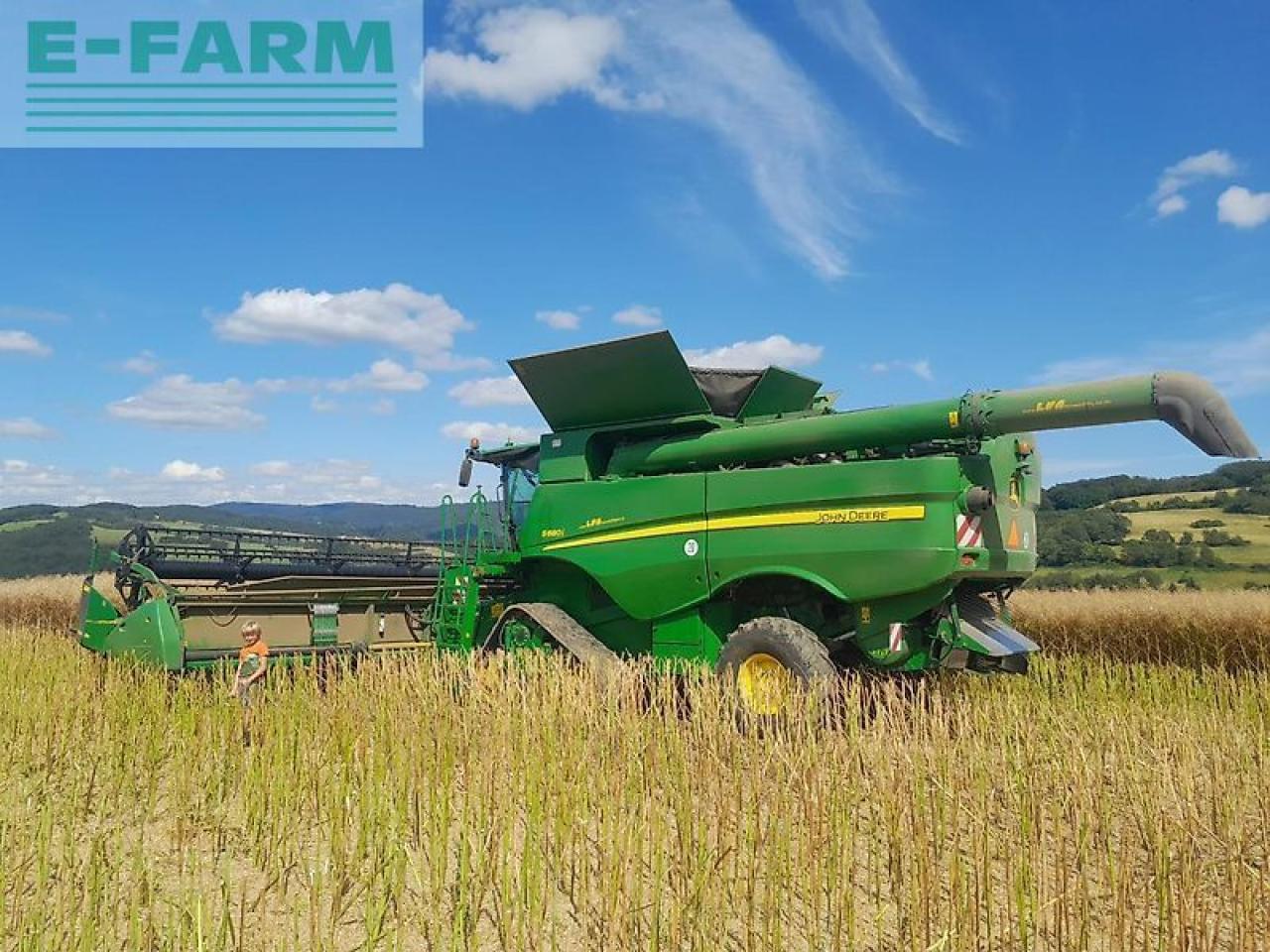 John Deere s680i raupe - Mietitrebbia: foto 1 John Deere s680i raupe - Mietitrebbia: foto 1