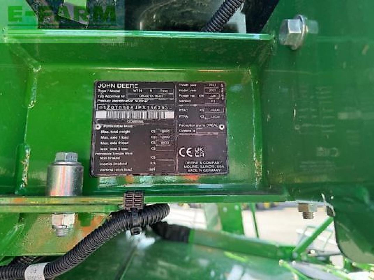 John Deere t550 - Mietitrebbia: foto 4 John Deere t550 - Mietitrebbia: foto 4