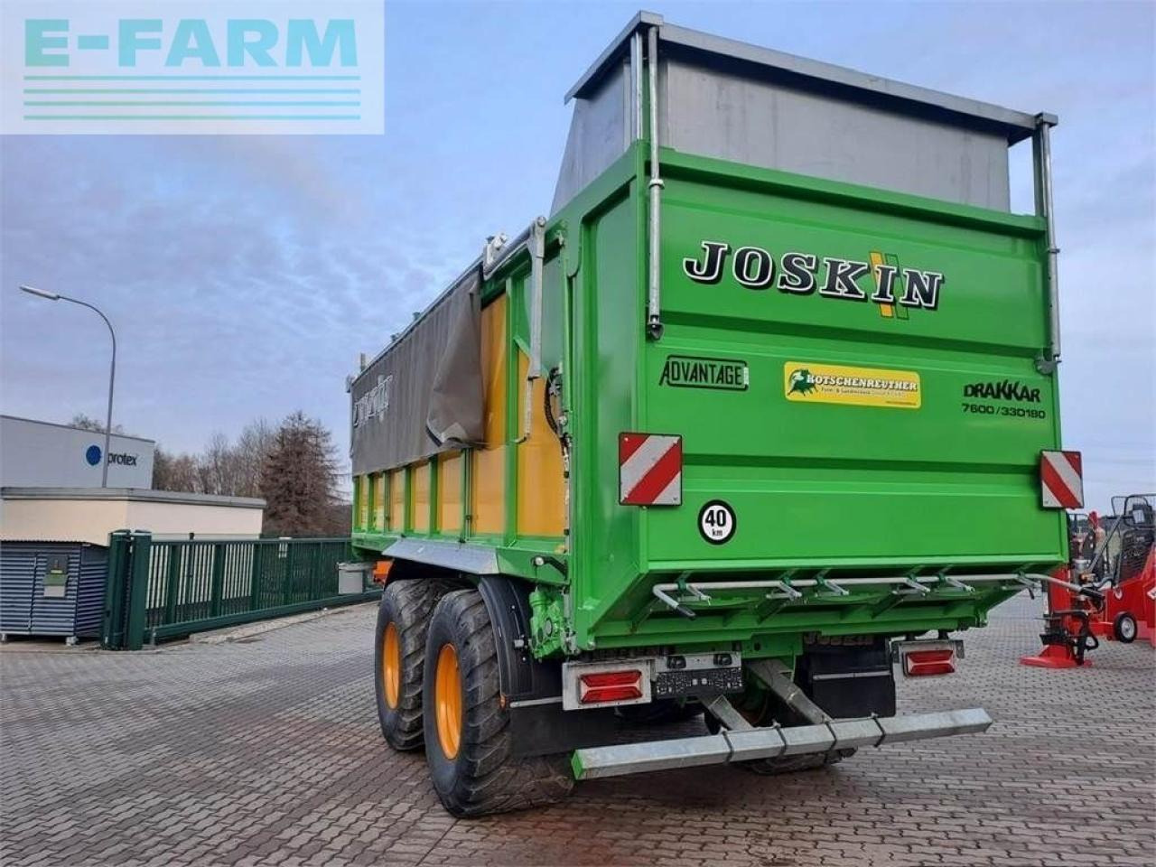 Rimorchio agricolo Joskin drakkar 7600/33d180: foto 6