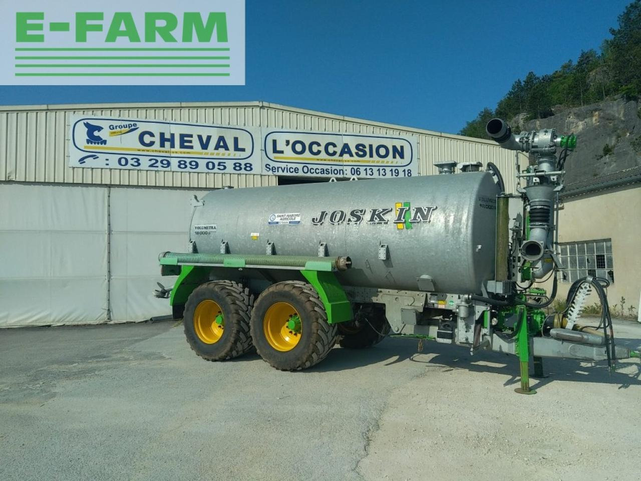 Joskin volumetra 1800 - Trattore: foto 1 Joskin volumetra 1800 - Trattore: foto 1