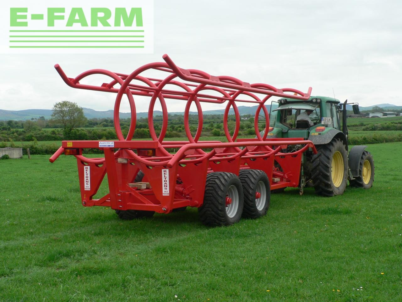 Keltec BC-10 Ballentransportwagen - Rimorchio agricolo: foto 4 Keltec BC-10 Ballentransportwagen - Rimorchio agricolo: foto 4
