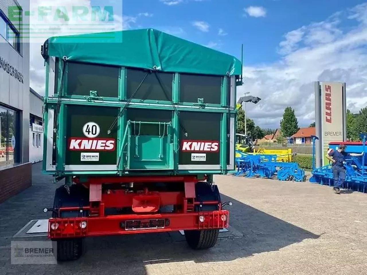Knies kd 180 - Rimorchio a cassone agricolo: foto 2 Knies kd 180 - Rimorchio a cassone agricolo: foto 2