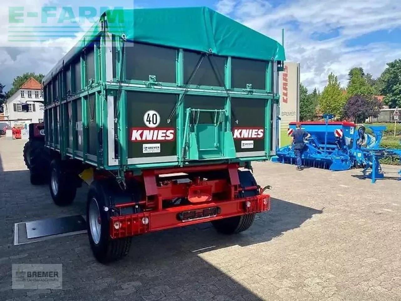 Knies kd 180 - Rimorchio a cassone agricolo: foto 3 Knies kd 180 - Rimorchio a cassone agricolo: foto 3