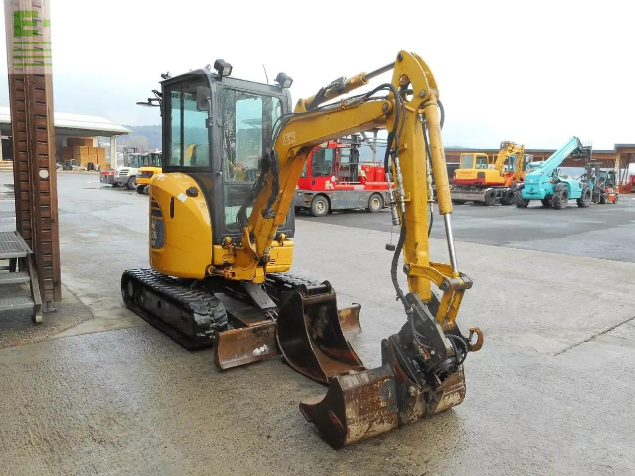 Komatsu pc 26mr-3 ( 2.710kg ) mit powertilt - Miniescavatore: foto 5 Komatsu pc 26mr-3 ( 2.710kg ) mit powertilt - Miniescavatore: foto 5