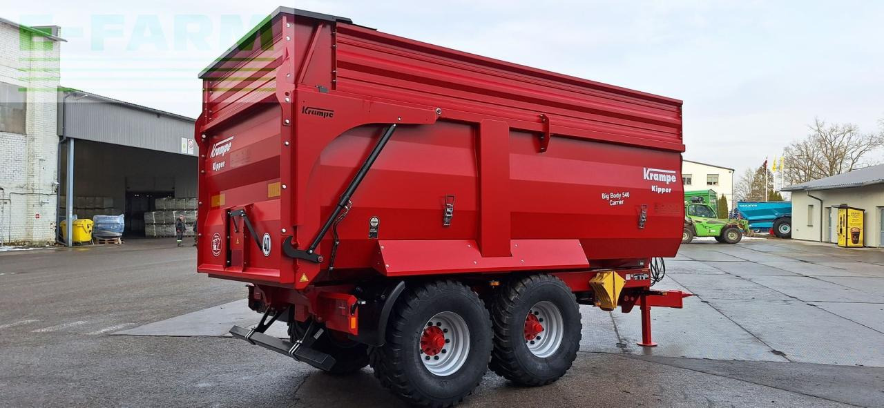 Krampe BB540 - Rimorchio a cassone agricolo: foto 3 Krampe BB540 - Rimorchio a cassone agricolo: foto 3