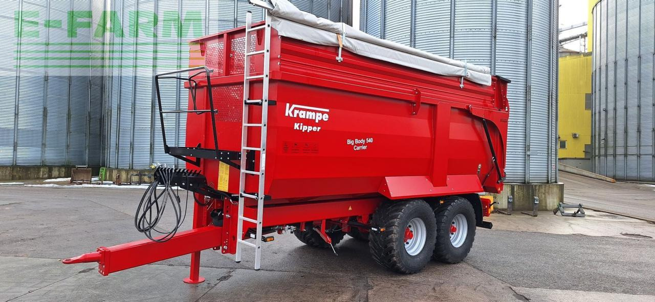 Krampe BB540 - Rimorchio a cassone agricolo: foto 2 Krampe BB540 - Rimorchio a cassone agricolo: foto 2