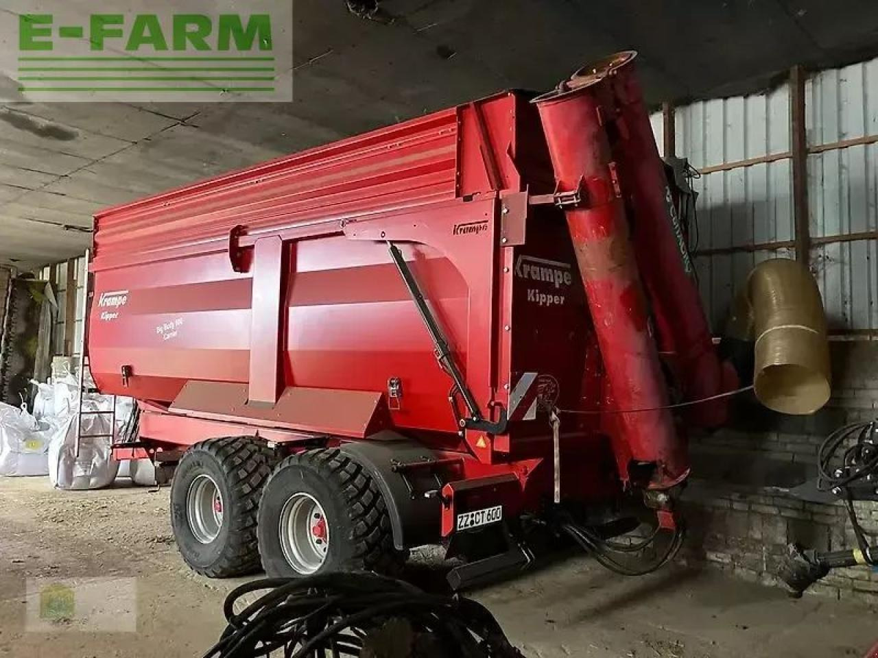 Krampe big body bb 600 *ohne schnecke* - Rimorchio a cassone agricolo: foto 2 Krampe big body bb 600 *ohne schnecke* - Rimorchio a cassone agricolo: foto 2