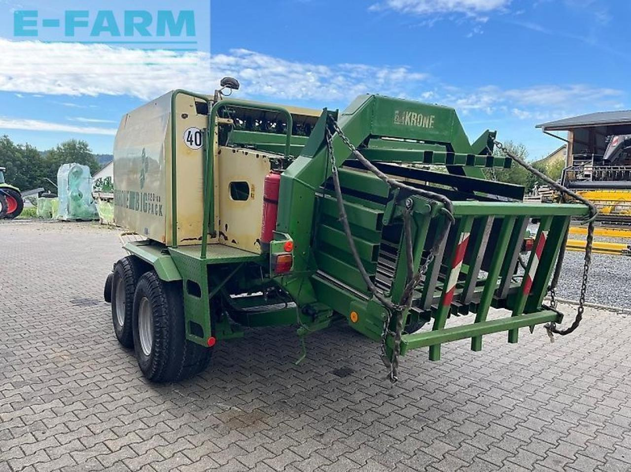 Krone big pack 120-80 - Pressa quadra: foto 4 Krone big pack 120-80 - Pressa quadra: foto 4
