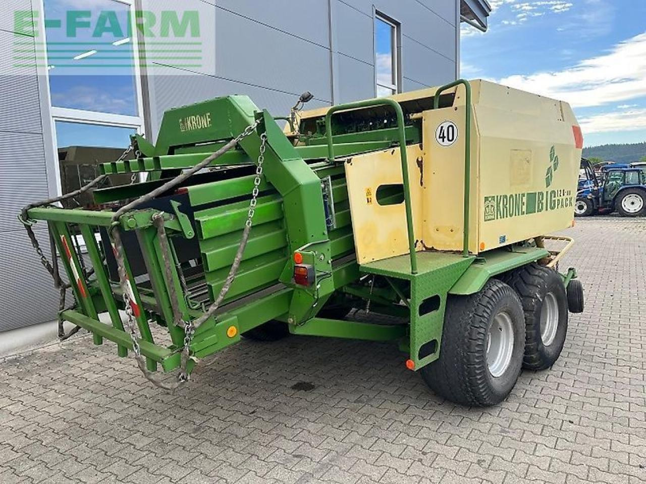 Krone big pack 120-80 - Pressa quadra: foto 3 Krone big pack 120-80 - Pressa quadra: foto 3