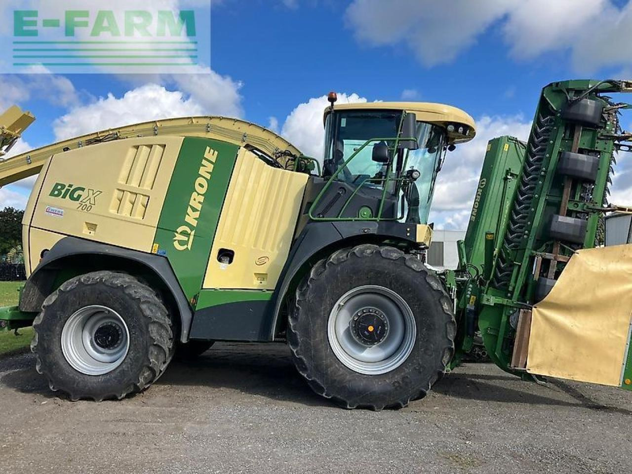 Krone big x 700 - Trincia: foto 2 Krone big x 700 - Trincia: foto 2