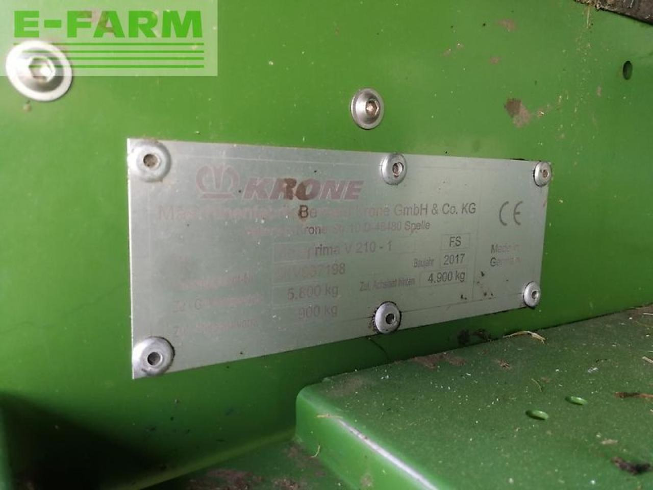 Pressa quadra Krone comprima v 210 xc: foto 8