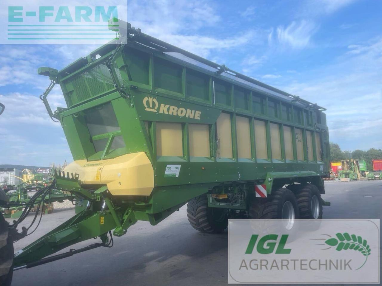 Krone gx 440 (tt801-20) - Rimorchio a cassone agricolo: foto 1 Krone gx 440 (tt801-20) - Rimorchio a cassone agricolo: foto 1