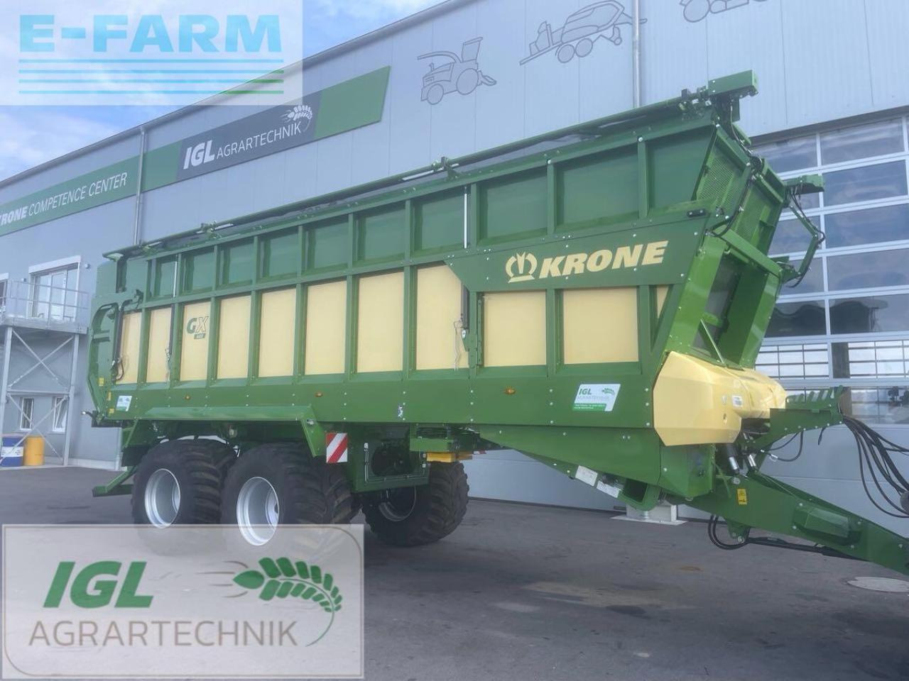 Krone gx 440 (tt801-20) - Rimorchio a cassone agricolo: foto 3 Krone gx 440 (tt801-20) - Rimorchio a cassone agricolo: foto 3