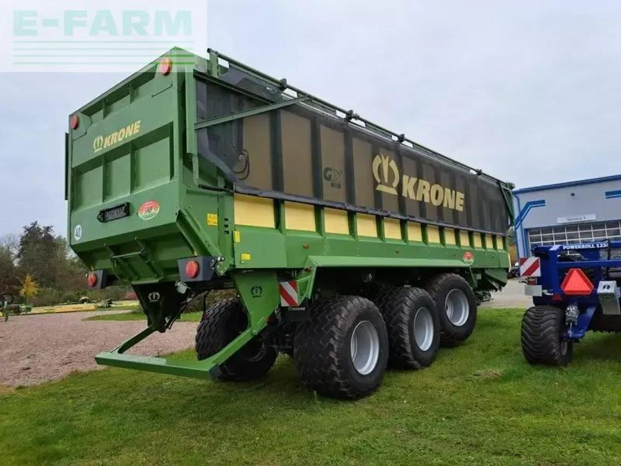 Krone gx 520 - Rimorchio a cassone agricolo: foto 4 Krone gx 520 - Rimorchio a cassone agricolo: foto 4