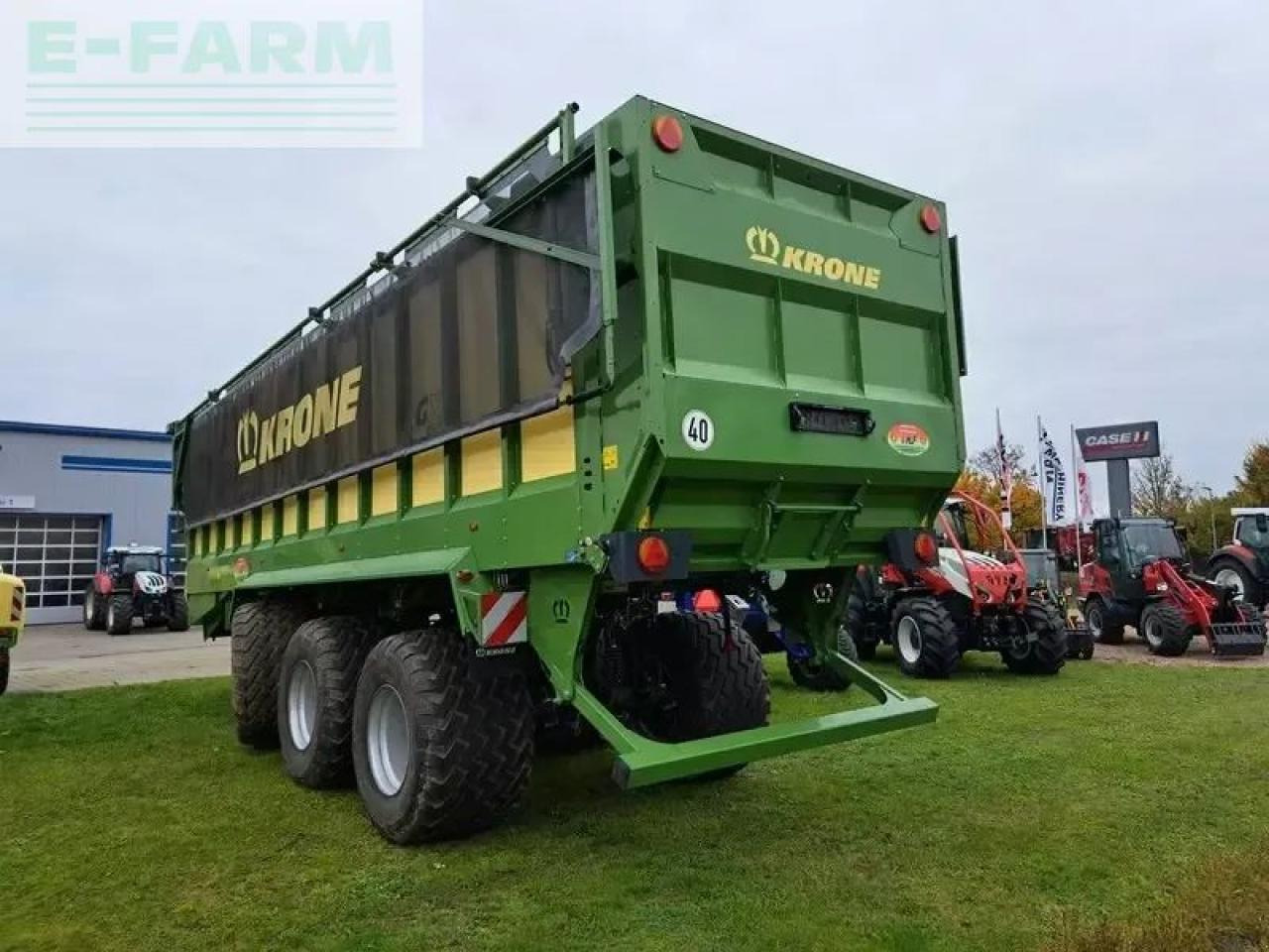 Krone gx 520 - Rimorchio a cassone agricolo: foto 3 Krone gx 520 - Rimorchio a cassone agricolo: foto 3