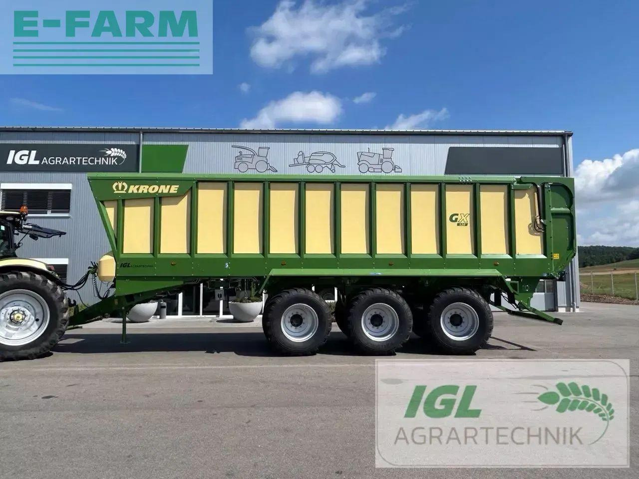 Krone gx 520 (tt801-30) - Rimorchio a cassone agricolo: foto 2 Krone gx 520 (tt801-30) - Rimorchio a cassone agricolo: foto 2