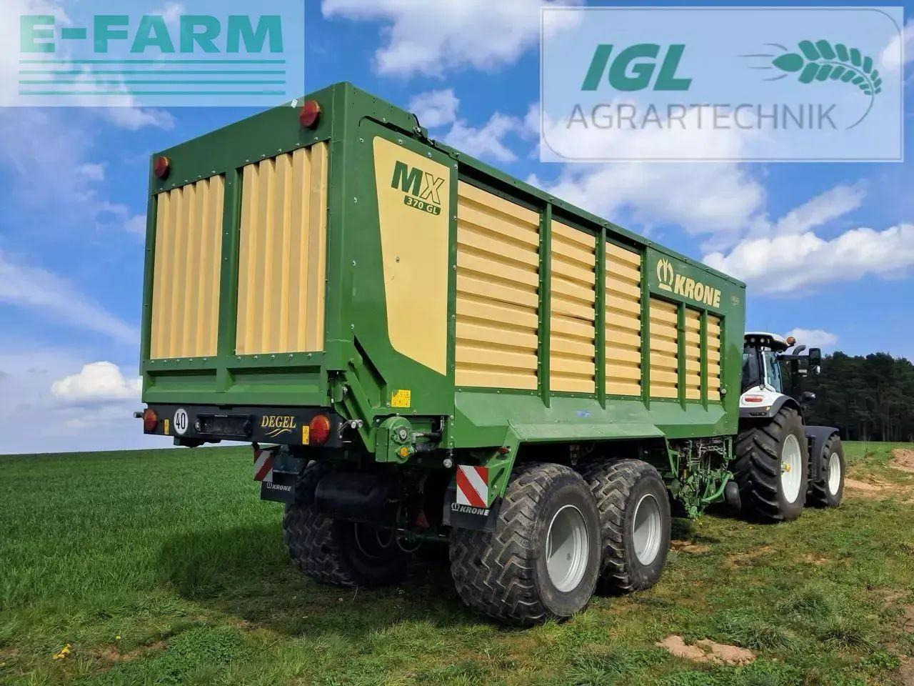 Krone mx 370 gl - Carro autocaricante: foto 2 Krone mx 370 gl - Carro autocaricante: foto 2