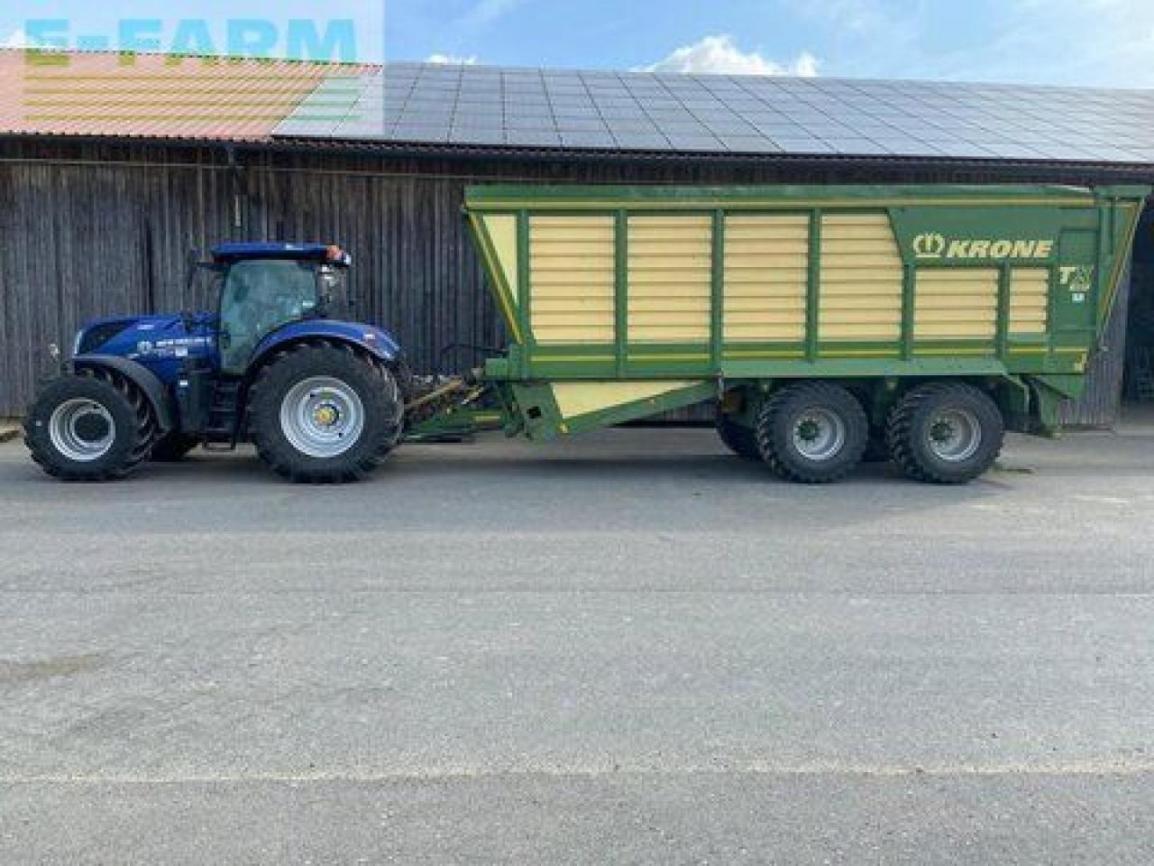 Krone tx 460 häcksel transportwagen zwangslenkung krat - Rimorchio agricolo: foto 1 Krone tx 460 häcksel transportwagen zwangslenkung krat - Rimorchio agricolo: foto 1