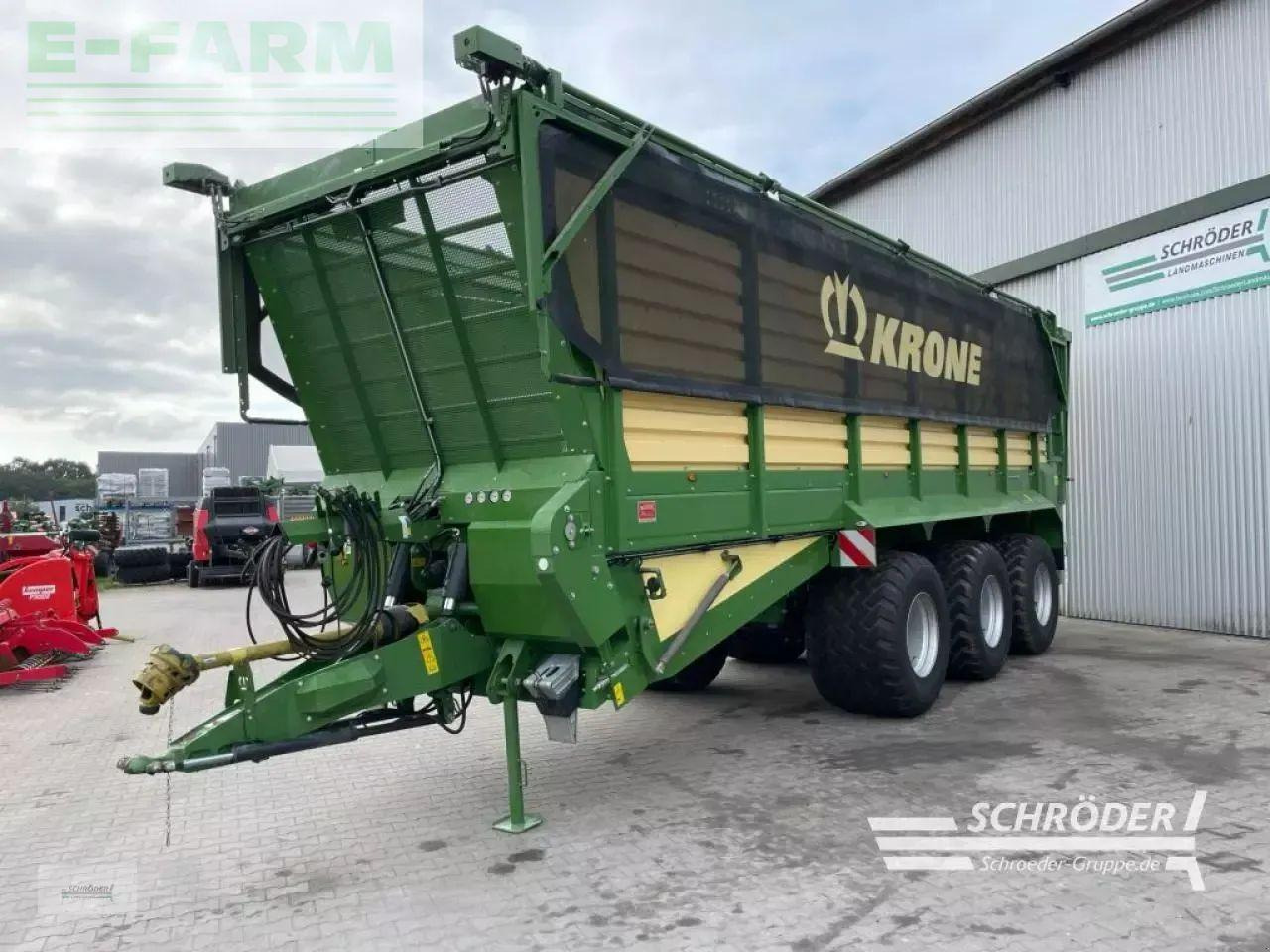Krone tx 560 | waage + laderaumabdeckung - Rimorchio a cassone agricolo: foto 5 Krone tx 560 | waage + laderaumabdeckung - Rimorchio a cassone agricolo: foto 5