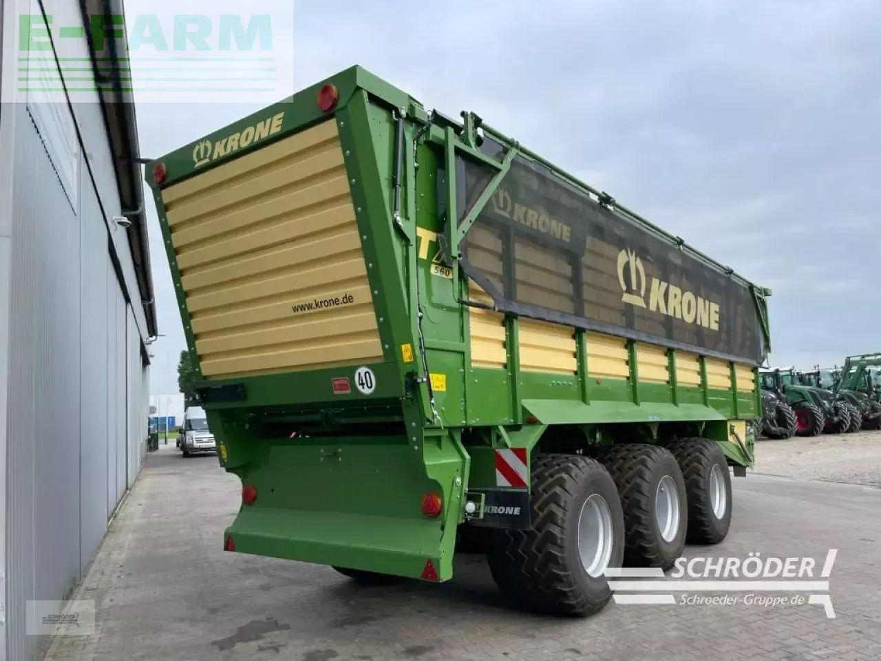 Krone tx 560 | waage + laderaumabdeckung - Rimorchio a cassone agricolo: foto 3 Krone tx 560 | waage + laderaumabdeckung - Rimorchio a cassone agricolo: foto 3