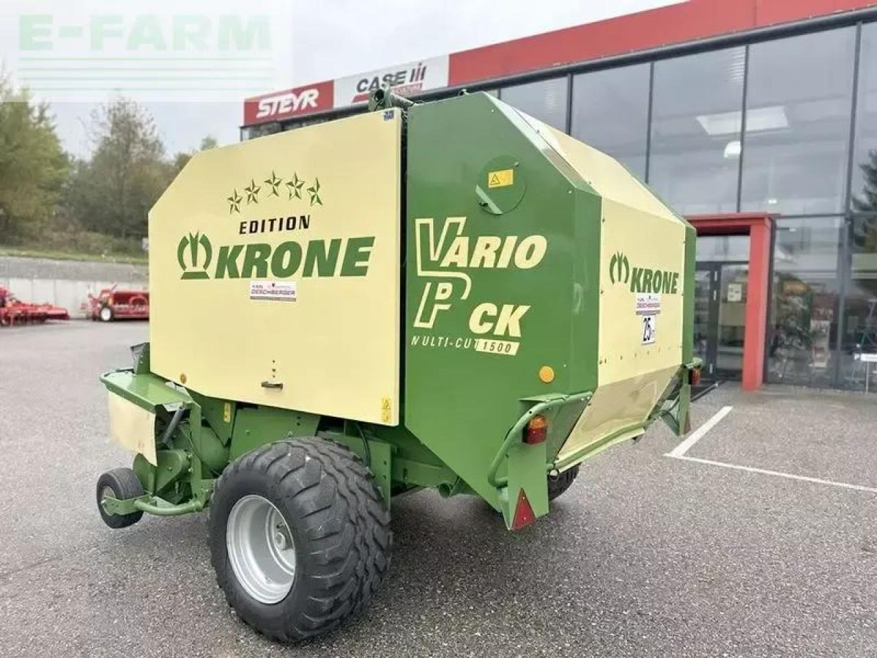 Krone vario pack 1500 multi cut rundballenpresse - Pressa quadra: foto 4 Krone vario pack 1500 multi cut rundballenpresse - Pressa quadra: foto 4