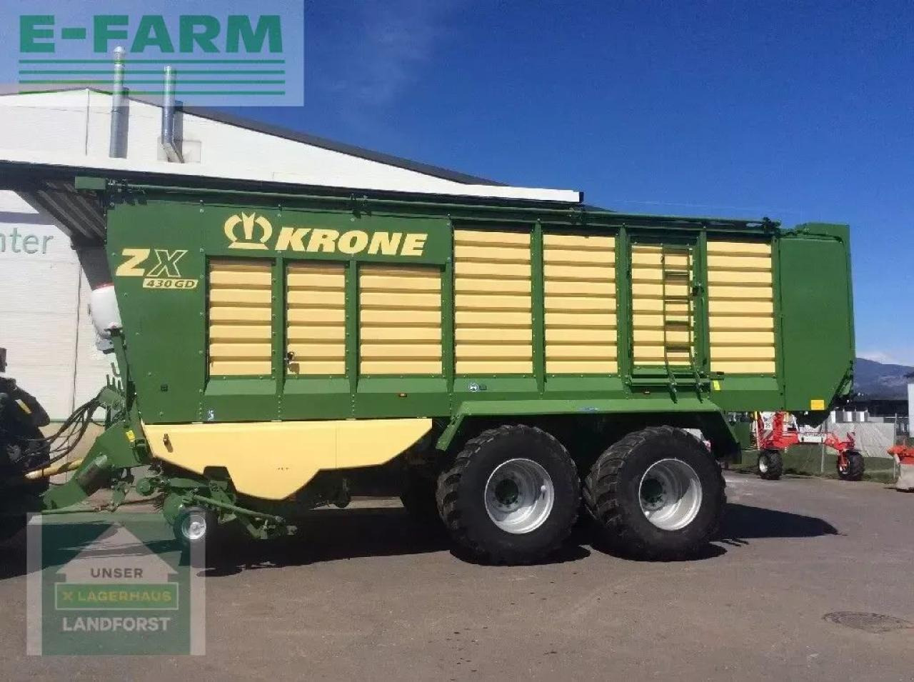 Krone zx 430 gd - Carro autocaricante: foto 2 Krone zx 430 gd - Carro autocaricante: foto 2