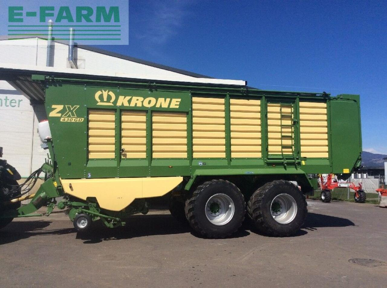 Krone zx 430 gd - Rimorchio a cassone agricolo: foto 2 Krone zx 430 gd - Rimorchio a cassone agricolo: foto 2