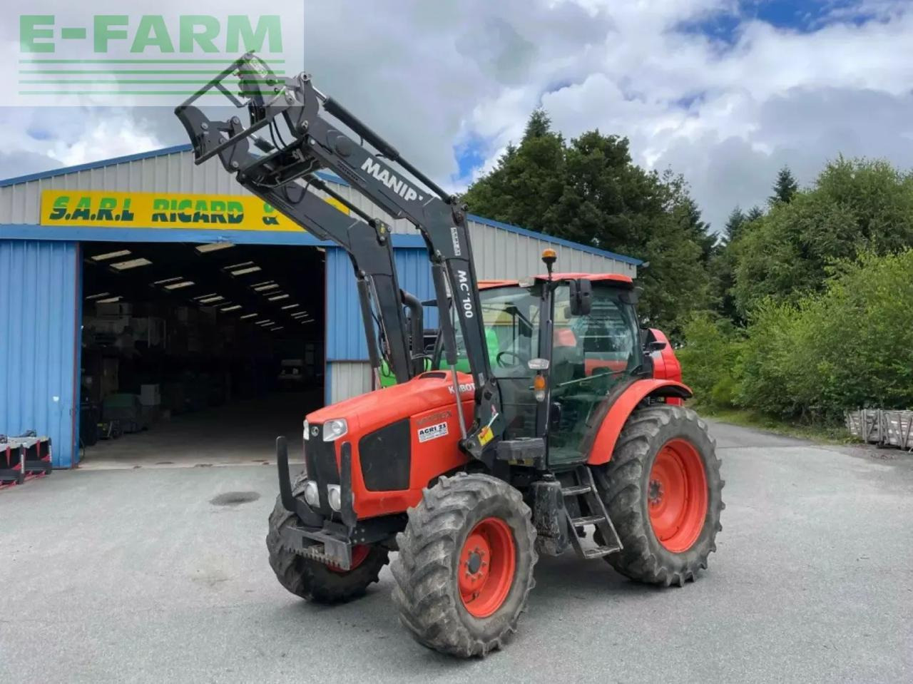 Kubota tracteur agricole m110gx kubota - Trattore: foto 2 Kubota tracteur agricole m110gx kubota - Trattore: foto 2