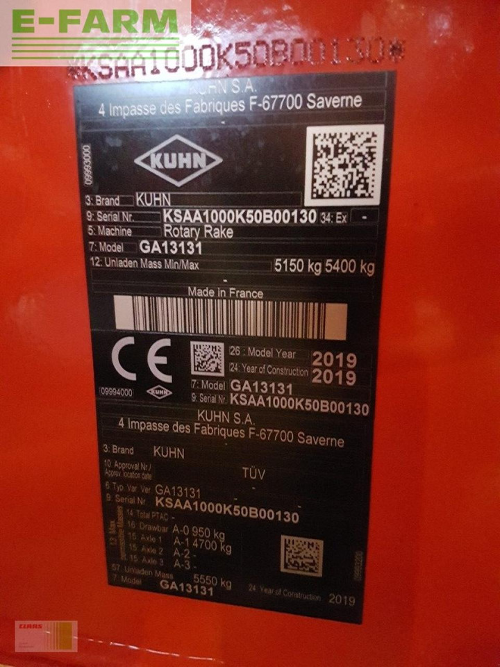 Voltafieno Kuhn ga 13131: foto 9