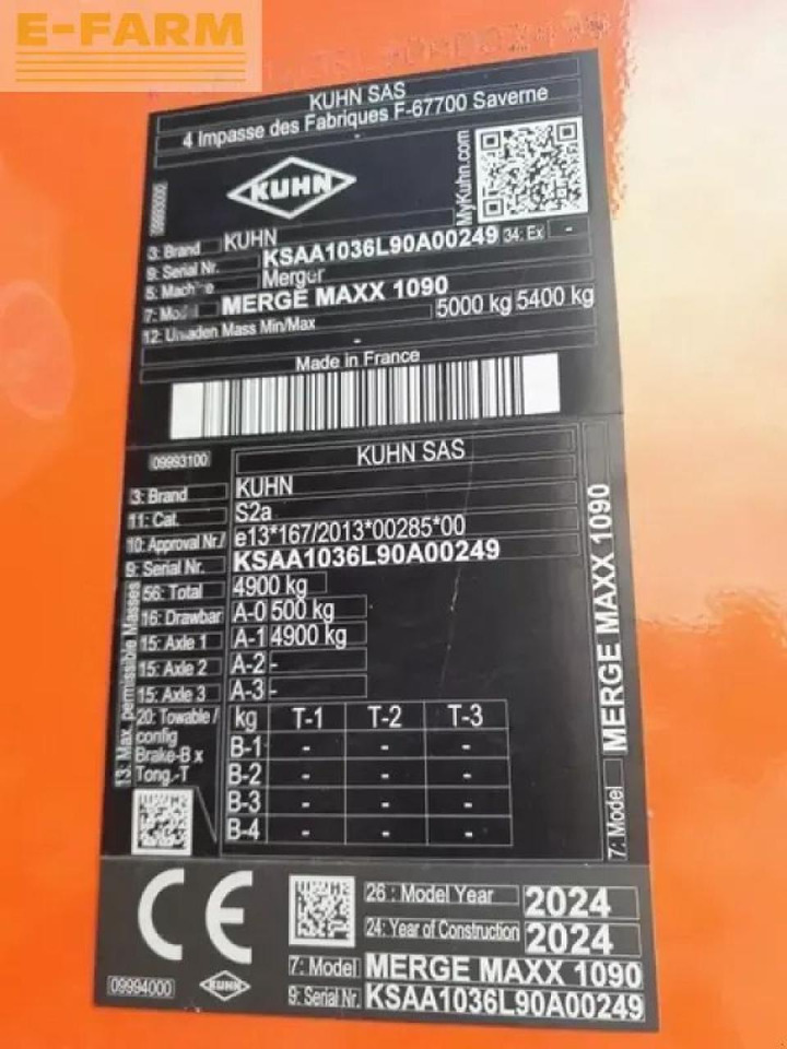 Kuhn merge maxx 1090 - Voltafieno: foto 5 Kuhn merge maxx 1090 - Voltafieno: foto 5