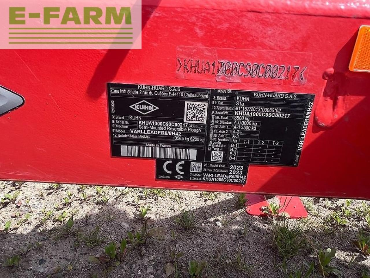 Kuhn vari-leader 7eh - Aratro: foto 2 Kuhn vari-leader 7eh - Aratro: foto 2