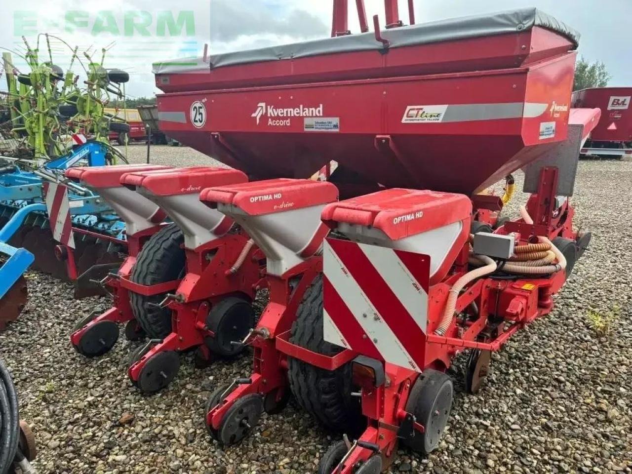 Kverneland e drive optima hd 8 rækket - Seminatrice di precisione: foto 5 Kverneland e drive optima hd 8 rækket - Seminatrice di precisione: foto 5