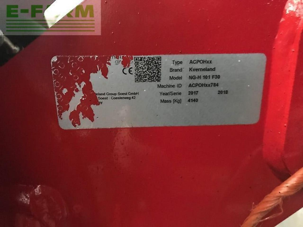 Kverneland ng-h 101 f30 - Macchina per la lavorazione del terreno: foto 4 Kverneland ng-h 101 f30 - Macchina per la lavorazione del terreno: foto 4