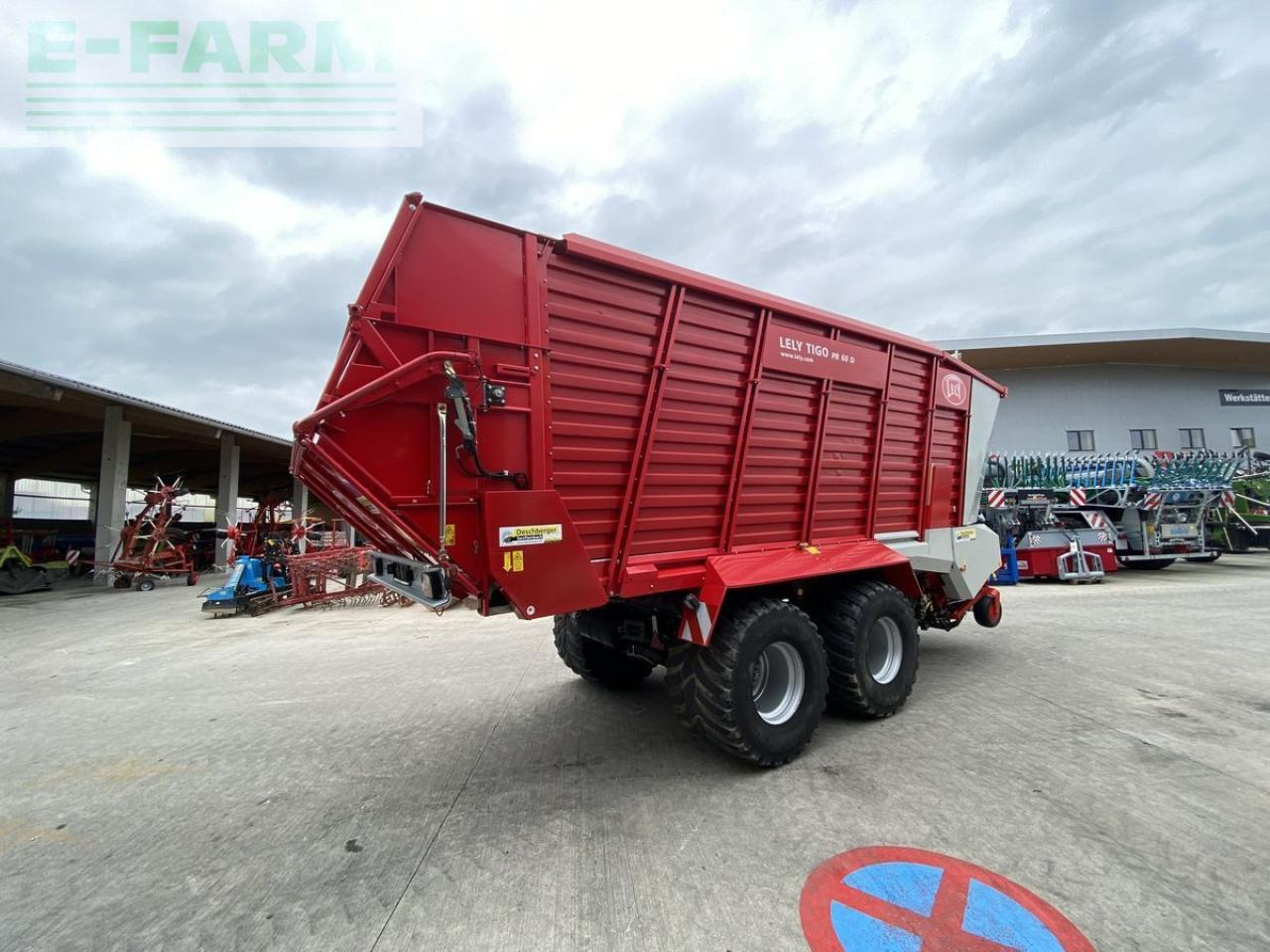 Rimorchio a cassone agricolo Lely tigo 60 pr: foto 6