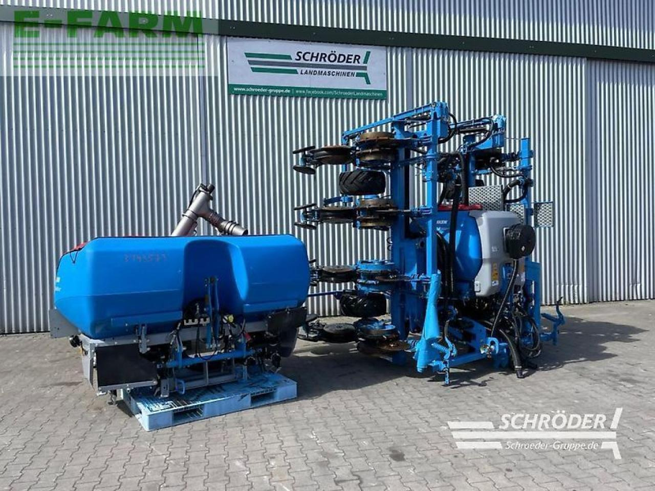 Lemken azurit 9/8.75 k d + solitair 23/1900 - Seminatrice: foto 1 Lemken azurit 9/8.75 k d + solitair 23/1900 - Seminatrice: foto 1