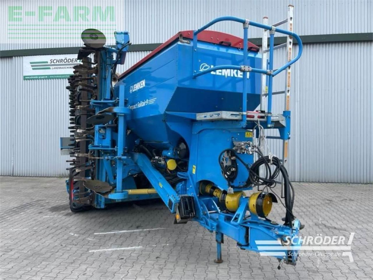 Lemken compact solitair 9/600 kk + zirkon - Seminatrice combinata: foto 1 Lemken compact solitair 9/600 kk + zirkon - Seminatrice combinata: foto 1