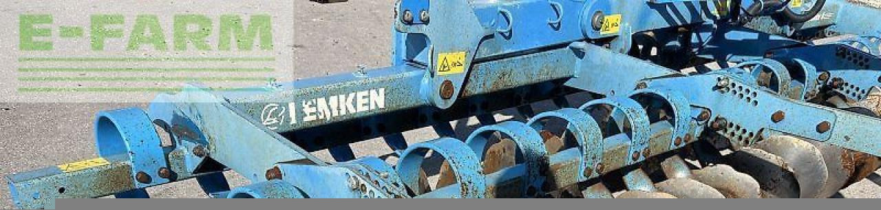 Erpice a dischi Lemken heliodor 8/500 k mit neuen scheiben !!!: foto 12