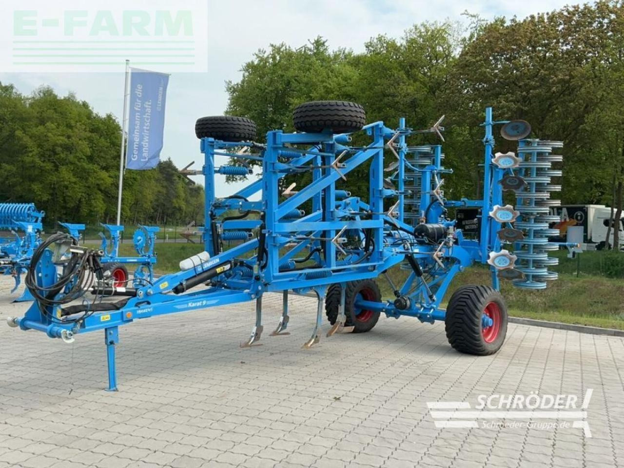 Lemken karat 9/500 kua + satz gänsefußschare - Coltivatore: foto 2 Lemken karat 9/500 kua + satz gänsefußschare - Coltivatore: foto 2