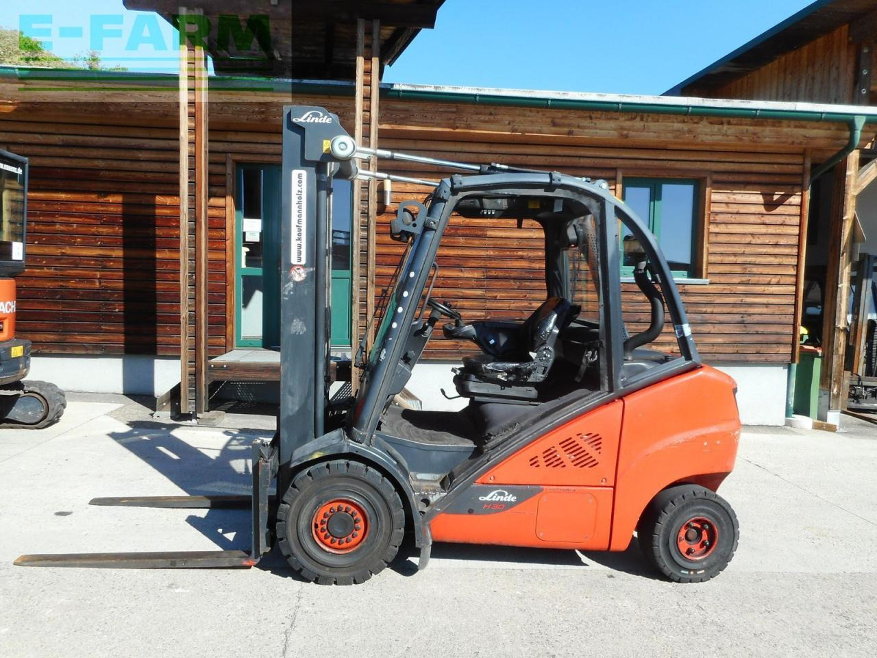 Linde h30d-02 triplex 5,5m + ss + halbkabine - Carrello elevatore: foto 1 Linde h30d-02 triplex 5,5m + ss + halbkabine - Carrello elevatore: foto 1